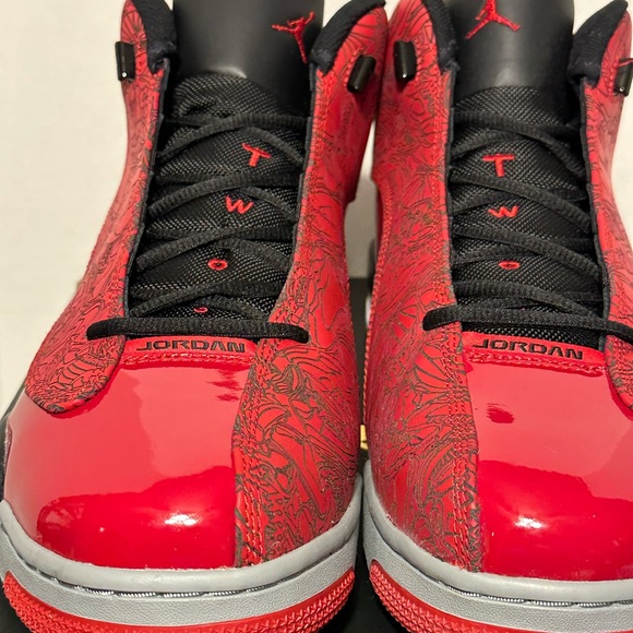 Jordan Red and Black Athletic Shoes main image 6